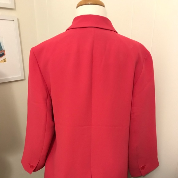 Talbots Pink 16 Work blazer jacket women’s xxl - Picture 4 of 5